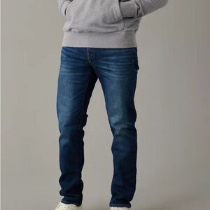 AE AirFlex+ Slim Straight Jean blue size 40/34 NWT in packaging